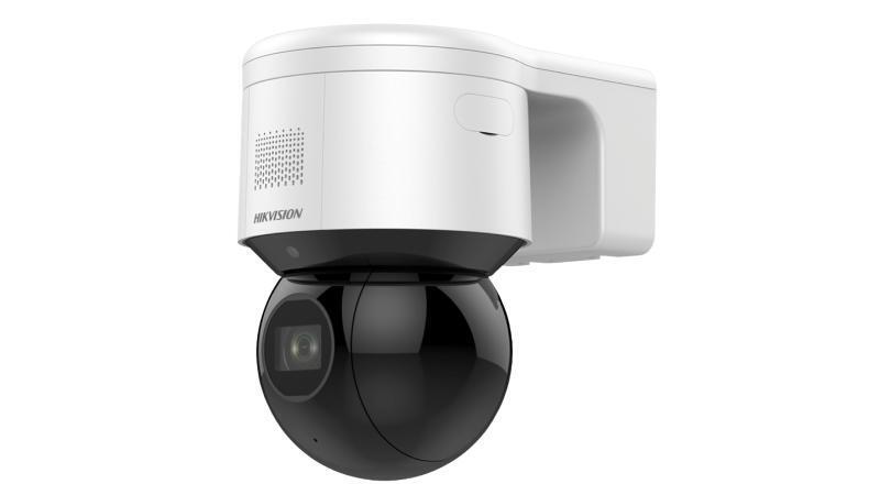 Въртяща безжична Wi-Fi мрежова IP камера 4 MP 4x Zoom IR Wi-Fi Mini PT Dome HIKVISION DS-2DE3A404IWG-E/W