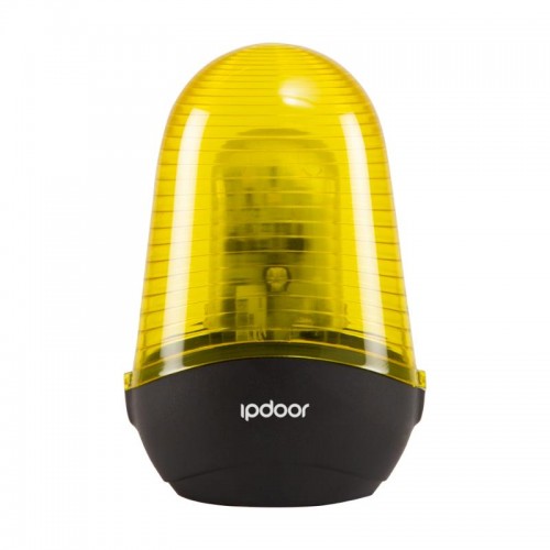 ipDoor универсална LED мигаща лампа с вградена антена, 12/24/110/230 V.