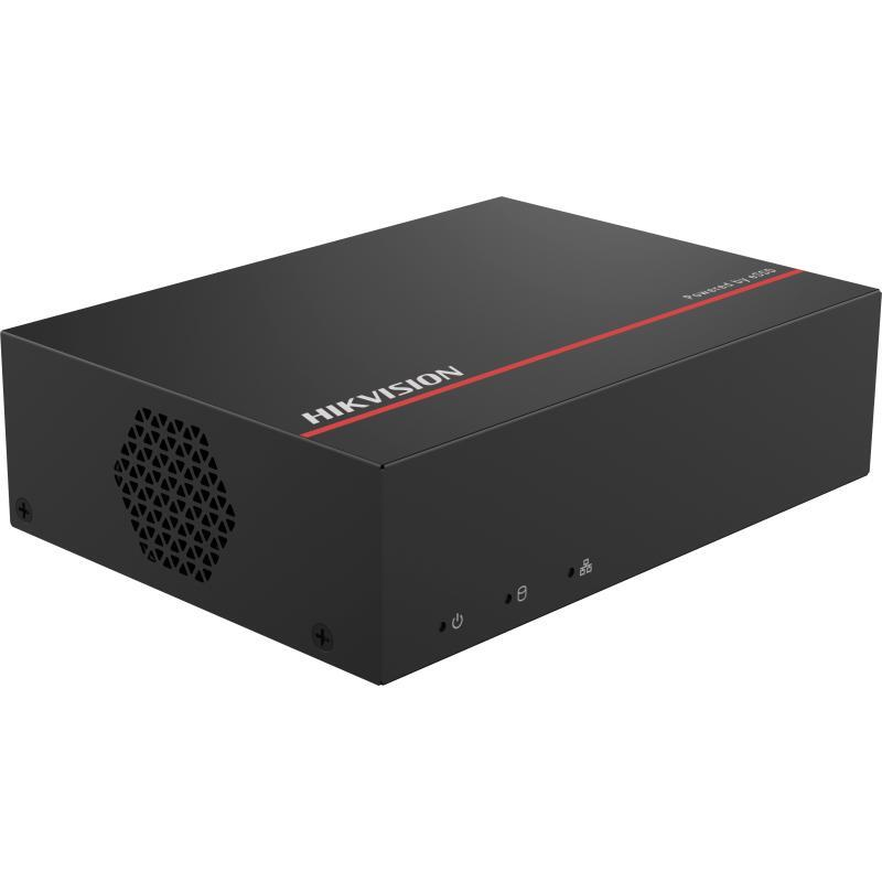 4-канален пентабриден МИНИ HD-TVI/AHD/CVI/IP цифров рекордер DVR 1080p 1U H.265 eSSD AcuSense HikVision iDS-E04HQHI-XD