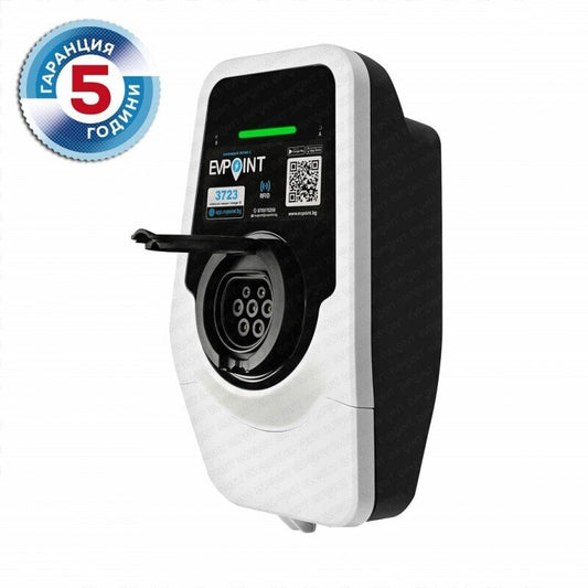 Зарядна станция EVPoint EV22 PLUS контакт Тип 2 | 22 kW AC