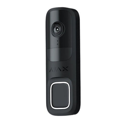 Видеодомофон с вграден изкуствен интелект Ajax DoorBell 66391.125.BL1 4MP, черен
