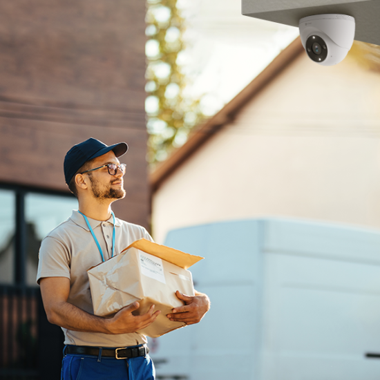 EZVIZ Безжична куполна 3MPx IP камера за видеонаблюдение с IR осветление до 30 м
