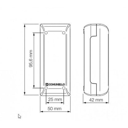 Комплект регулируеми фотоклетки - COMUNELLO DART ADJUSTABLE