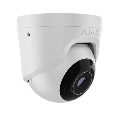 IP Булет камера 8MP 4 mm IR-35 - AJAX TurretCam 64929.197.WH1