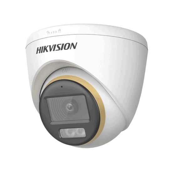 HD-TVI куполна камера за видеонаблюдение със Smart-Hybrid Light до 40 м HIKVISION DS-2CE72DF3T-LSE