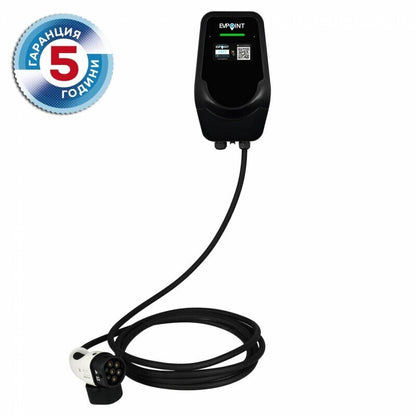 Зарядна станция за електромобили EVPoint EV22 Plus-T25 М КАБЕЛ ТИП 2 | 22 KW AC