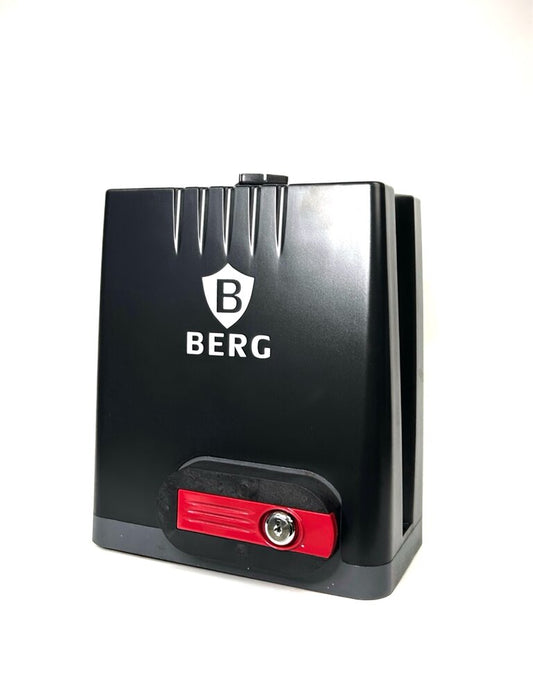 BERG - Автомат за гаражна плъзгаща се врата DKC800AC - до 800 кг. - комплект с 4бр. зъбни рейки.
