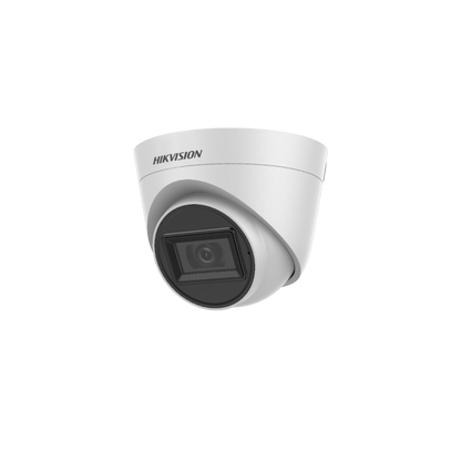 2MPx HD-TVI куполна камера за видеонаблюдение с вграден микрофон HikVision