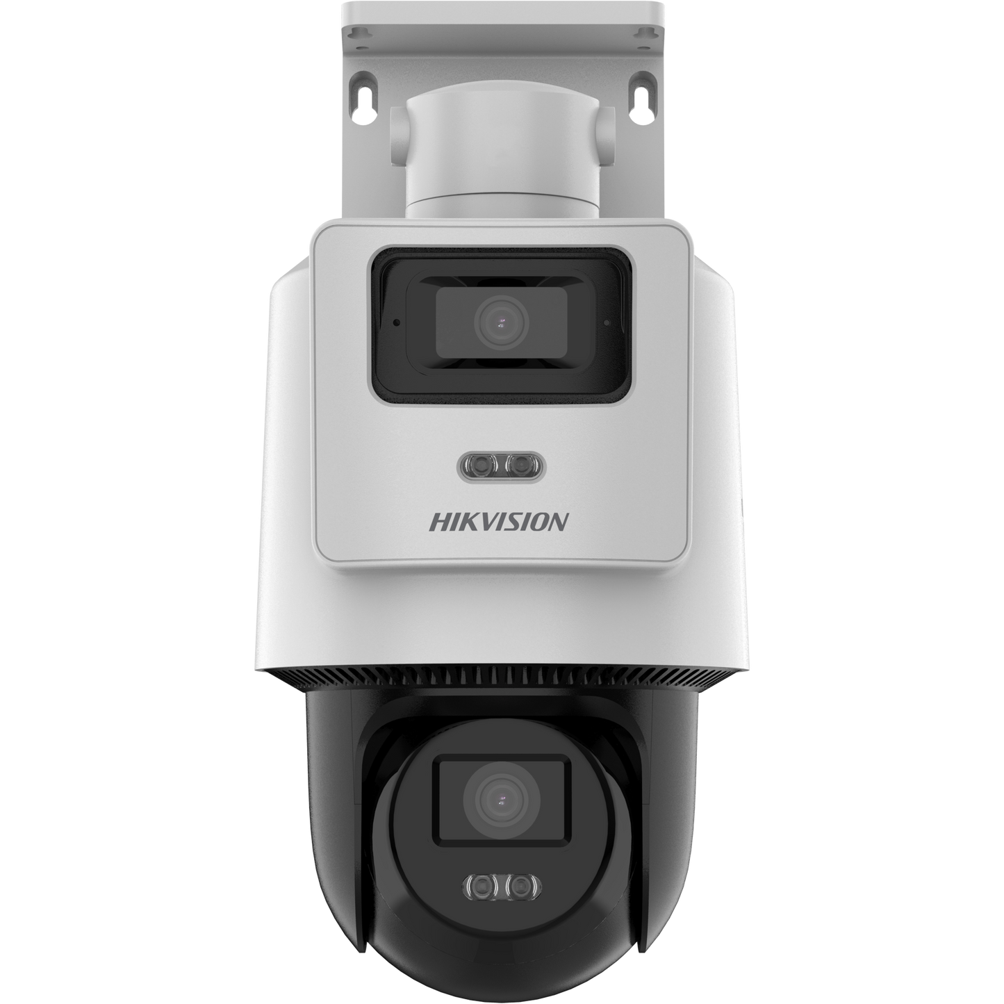 Управляема двусензорна IP мини-камера за видеонаблюдение, 4.0 + 4.0 MP HikVision DS-2SE2C400MWGE/14