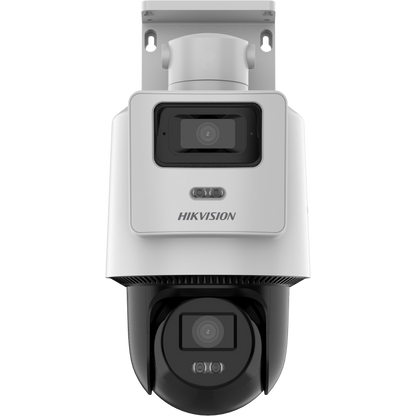 Управляема двусензорна IP мини-камера за видеонаблюдение, 4.0 + 4.0 MP HikVision DS-2SE2C400MWGE/14