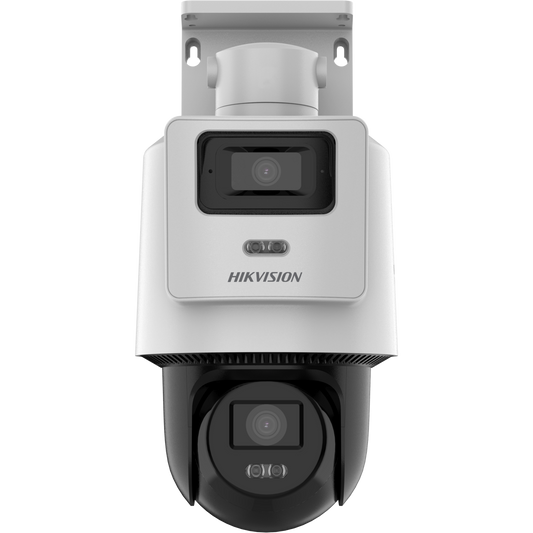 Управляема двусензорна IP мини-камера за видеонаблюдение, 4.0 + 4.0 MP HikVision DS-2SE2C400MWGE/14