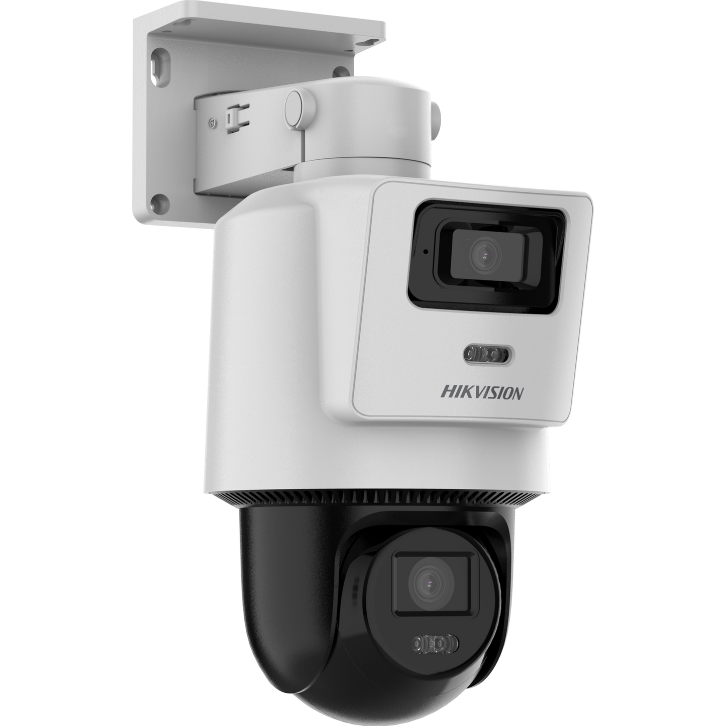 Управляема двусензорна IP мини-камера за видеонаблюдение, 4.0 + 4.0 MP HikVision DS-2SE2C400MWGE/14