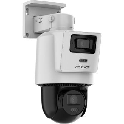 Управляема двусензорна IP мини-камера за видеонаблюдение, 4.0 + 4.0 MP HikVision DS-2SE2C400MWGE/14