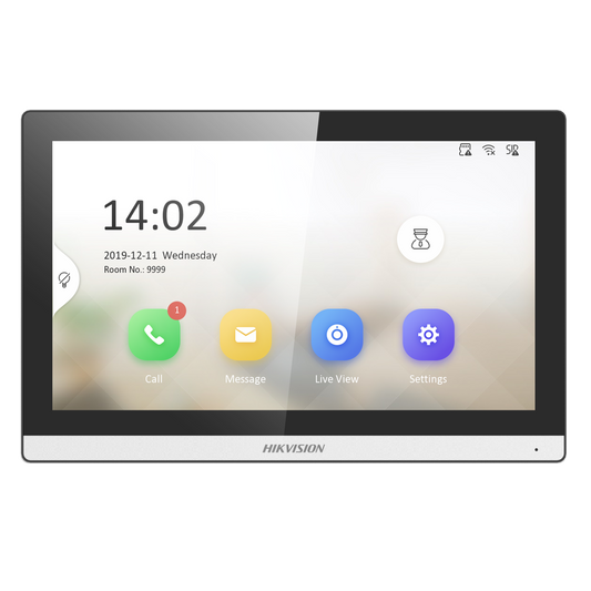 7" Touch-Screen мониторен панел за IP видеодомофонни системи HIKVISION DS-KH6350-WTE1