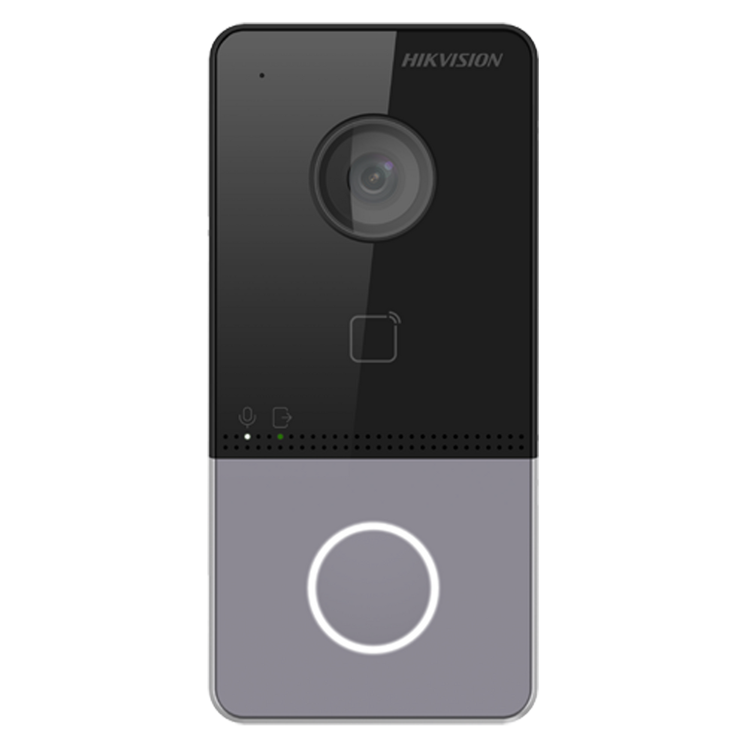 Лицев панел с 1 бутон за видео домофони Hikvison DS-KV6113-PE1(C)