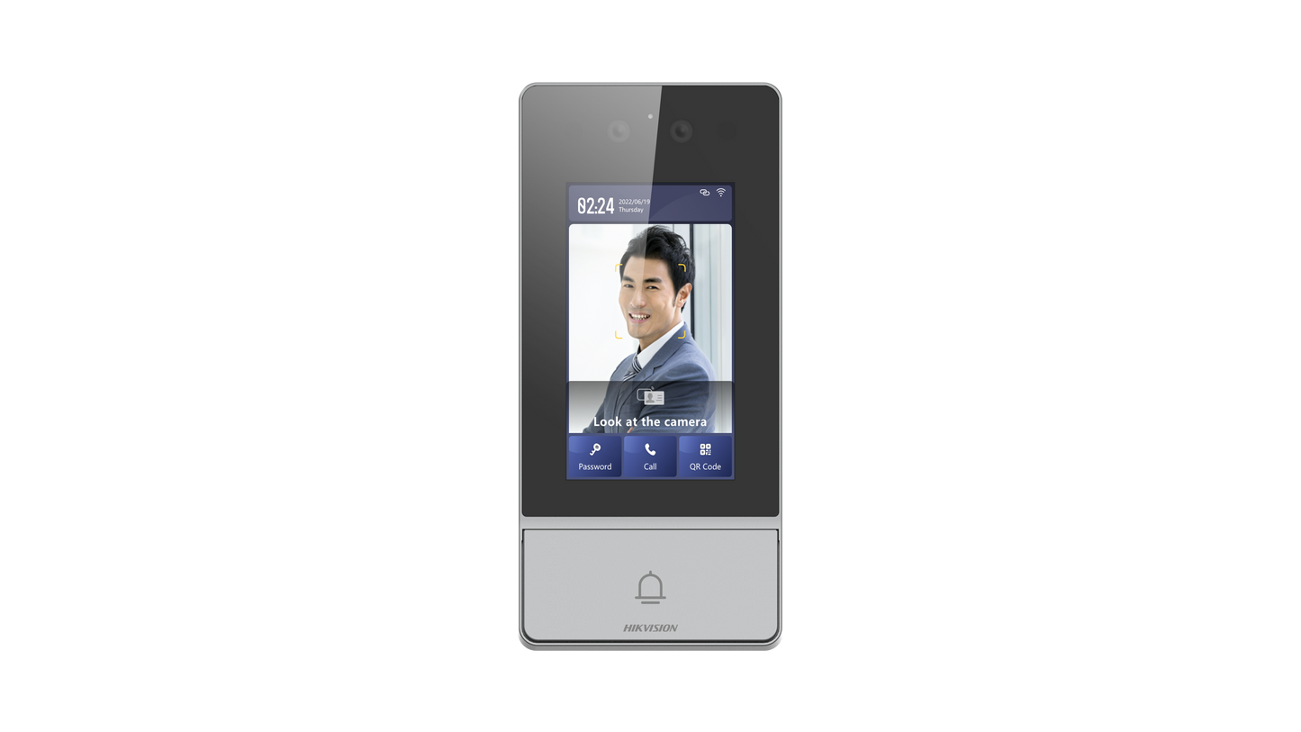 Еднопостов лицев панел HIKVISION DS-KV9503-WBE1