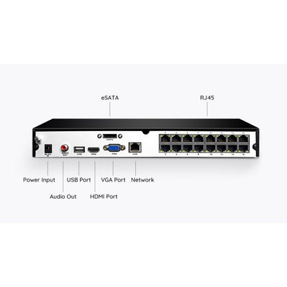 Reolink PN02-16-NHD 24-канален NVR с 16 PoE порта