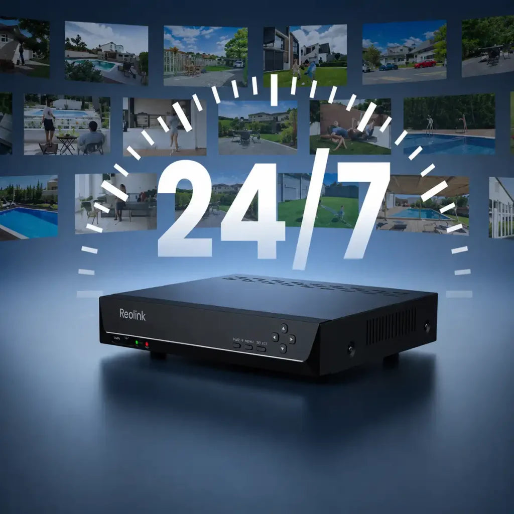 Reolink RLN8-410 8-канален NVR с 2TB HDD и 8 PoE порта