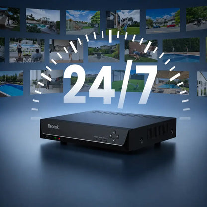 Reolink RLN8-410 8-канален NVR с 2TB HDD и 8 PoE порта