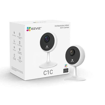 Камера EZVIZ C1C, 1080p, 10 м. нощно виждане, двупосочено аудио, MicroSD
