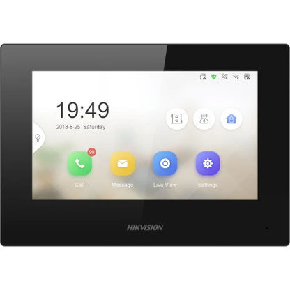 7" Touch-Screen мониторен панел за IP видеодомофонни системи HIKVISION DS-KH6320-LE1(B)